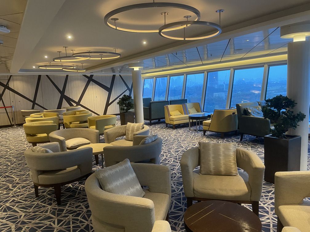 Intérieur de l'espace de repos